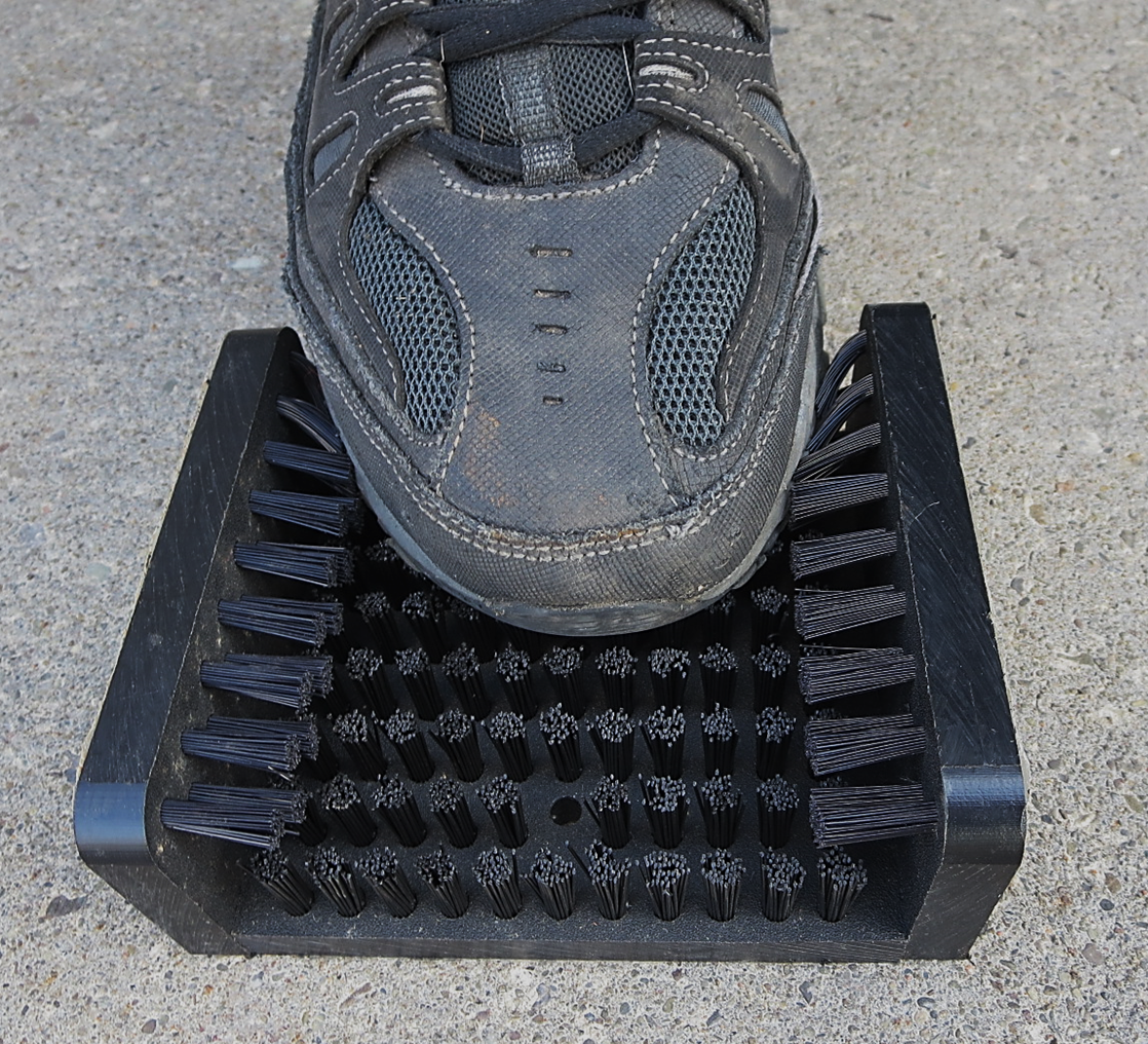 Commercial Grade Mountable Polypropylene Boot Scraper